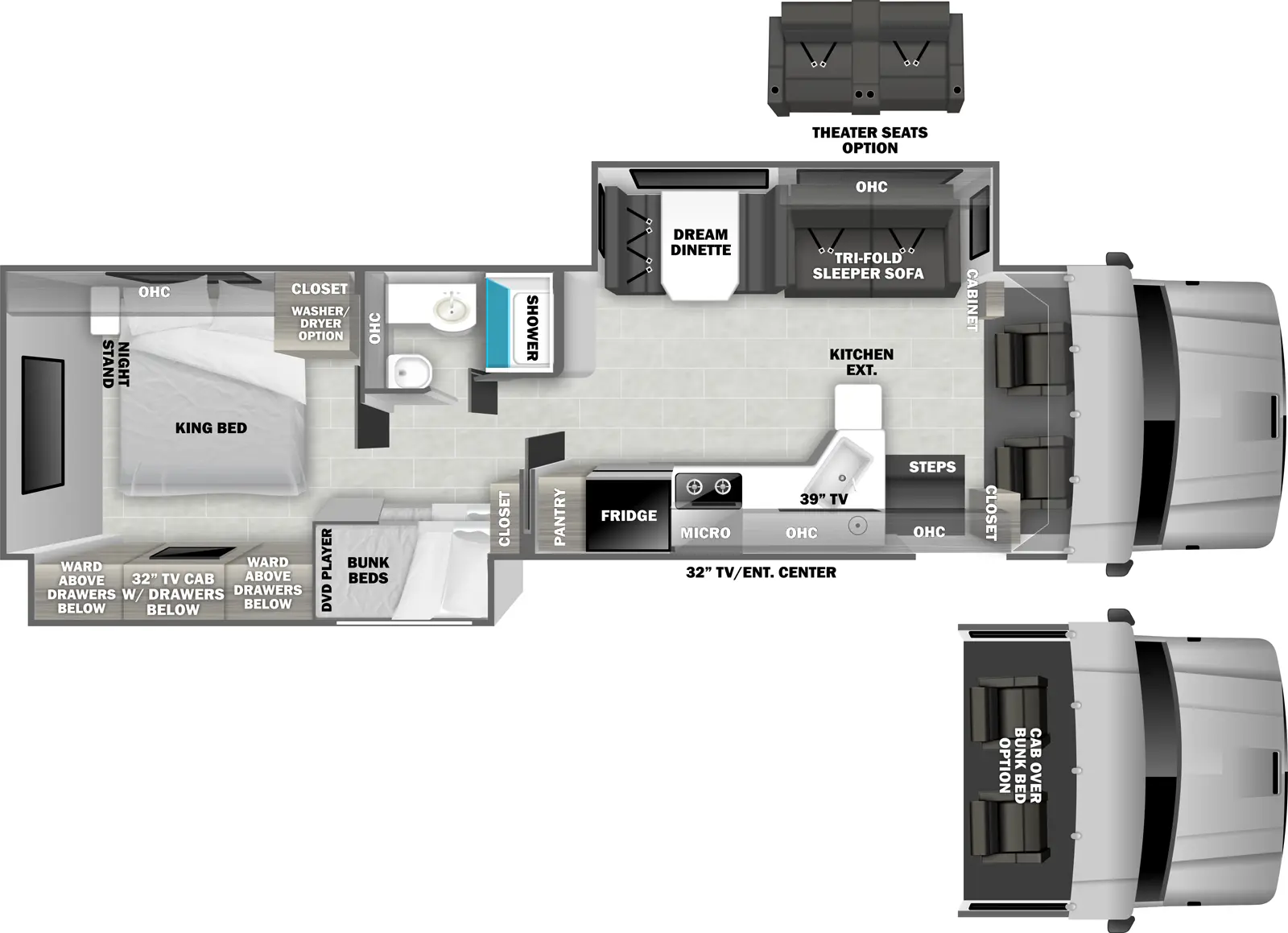 Dynaquest Xl 3700BD Floorplan